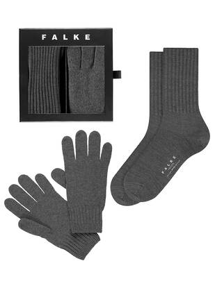 FALKE Geschenk-Set Socken und Handschuhe für Herren