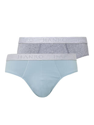 HANRO Slips aquamarine/meliert