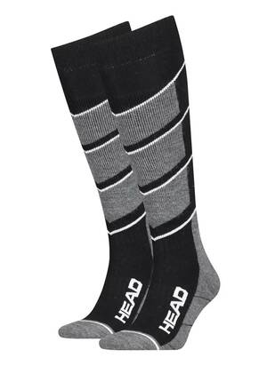 HEAD Ski Socks V-Shape schwarz/weiss