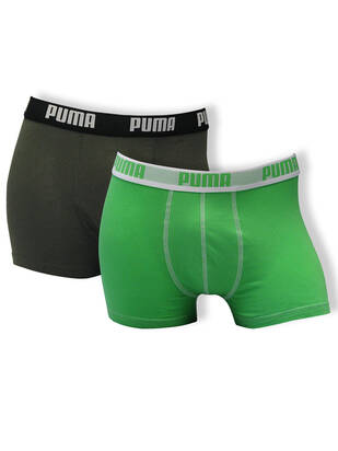 PUMA Basic Boxer grün