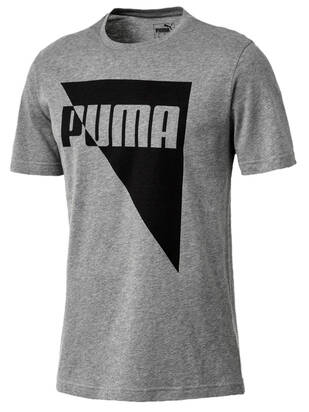 PUMA T-Shirt Brand Graphic medium-gray-heather