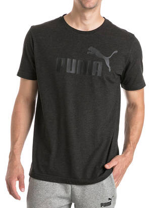 PUMA Essential T-Shirt dunkelgrau-heather
