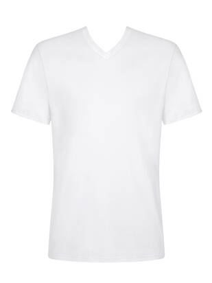 SLOGGI men Cotton T-Shirt V-Neck