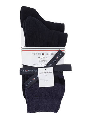 TOMMY HILFIGER Gifting Boucle navy