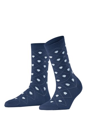 BURLINGTON Muschel Socken royal-blau