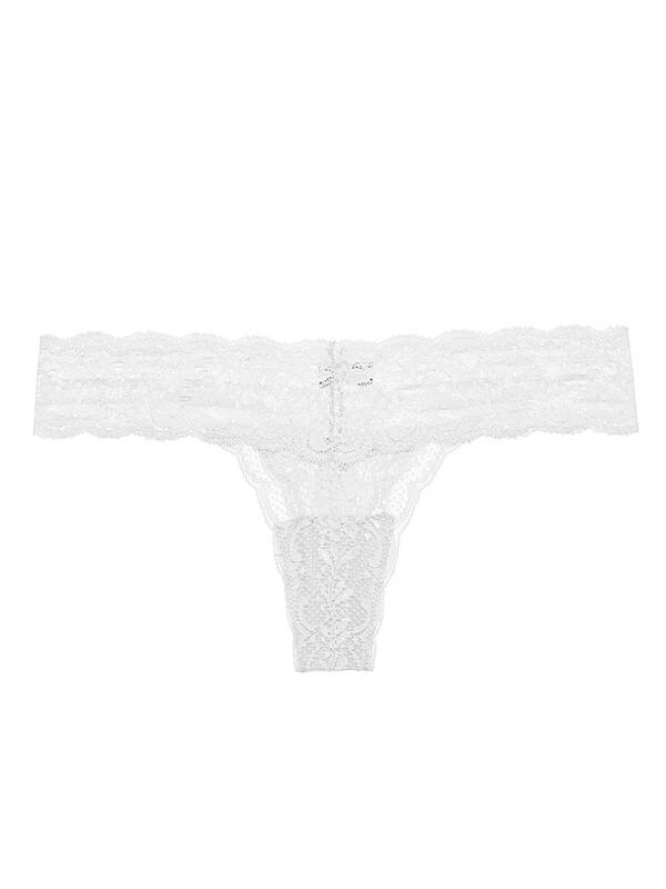 COSABELLA Never Say Never Low Rise Thong white