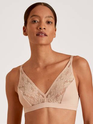CALIDA Natural Skin Lace Bustier rose-teint