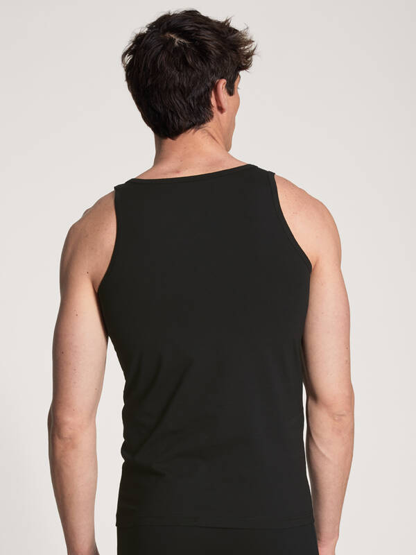 CALIDA 2erPack Natural Benefit Athletic-Shirt schwarz