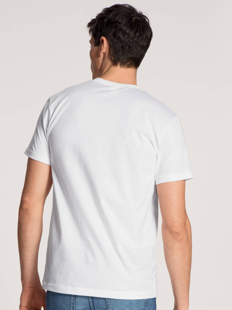 CALIDA 2erPack Natural Benefit T-Shirt weiss Natural Benefit -  Underwear-Shop