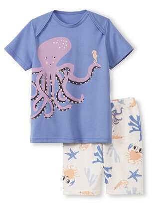 CALIDA Mini Girls Pyjama Toddlers Sea persian-jewel