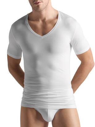 HANRO Cotton Superior V-Shirt