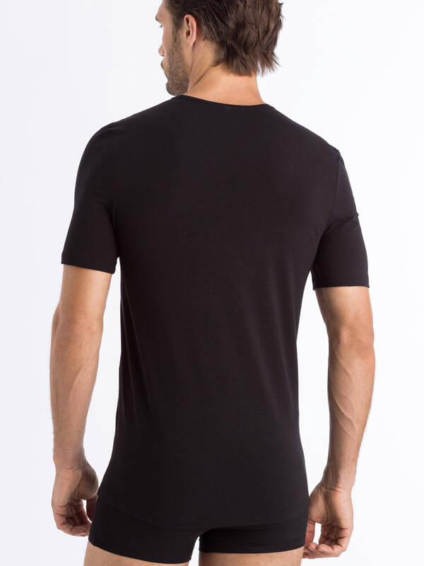 HANRO Natural Function Tshirt deep-black