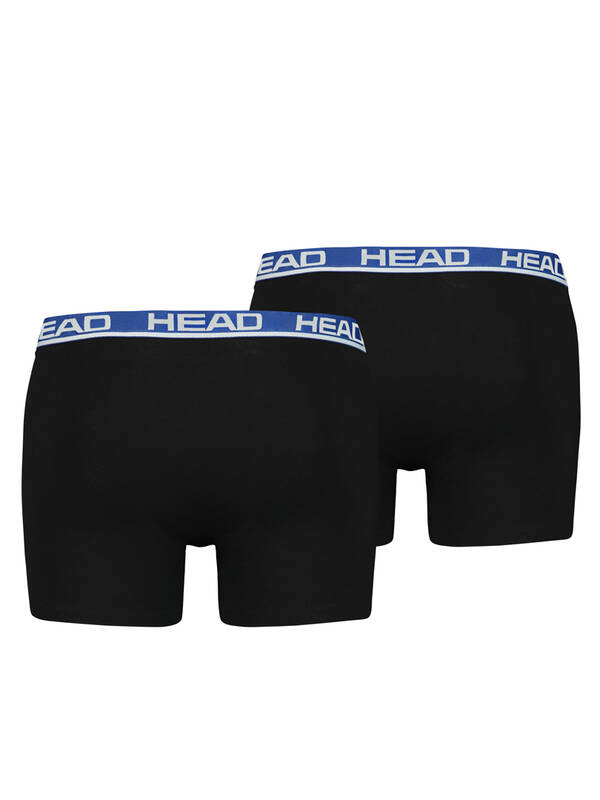 HEAD 4erPack Basic Boxer black/blue