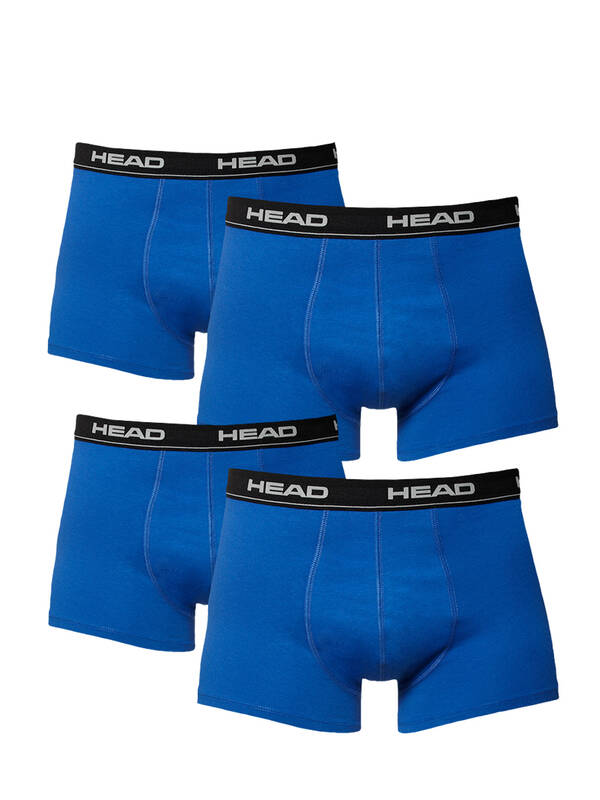 HEAD 4erPack Basic Boxer blue/black
