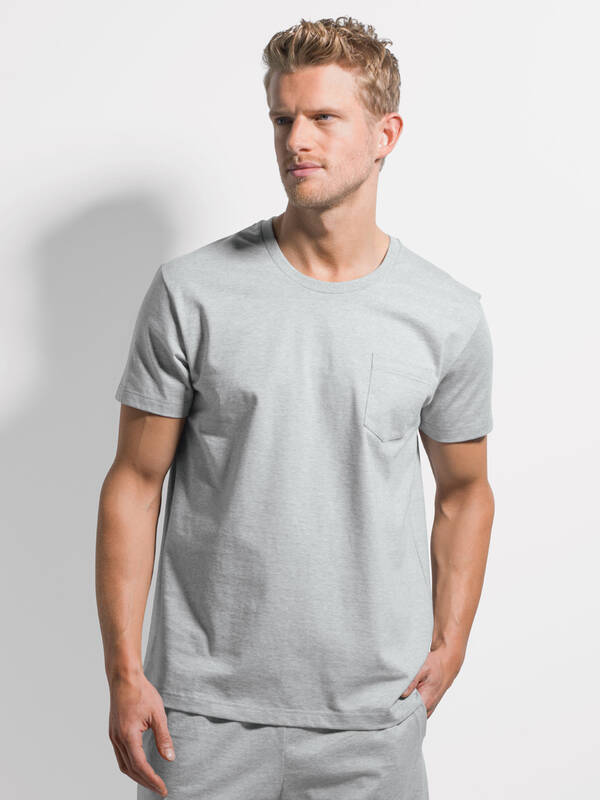 ISA Loungewear Shirt grey-mel.