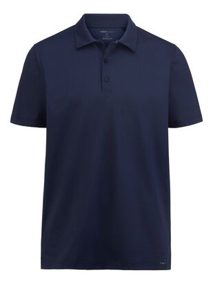 ISA Loungewear Poloshirt blau