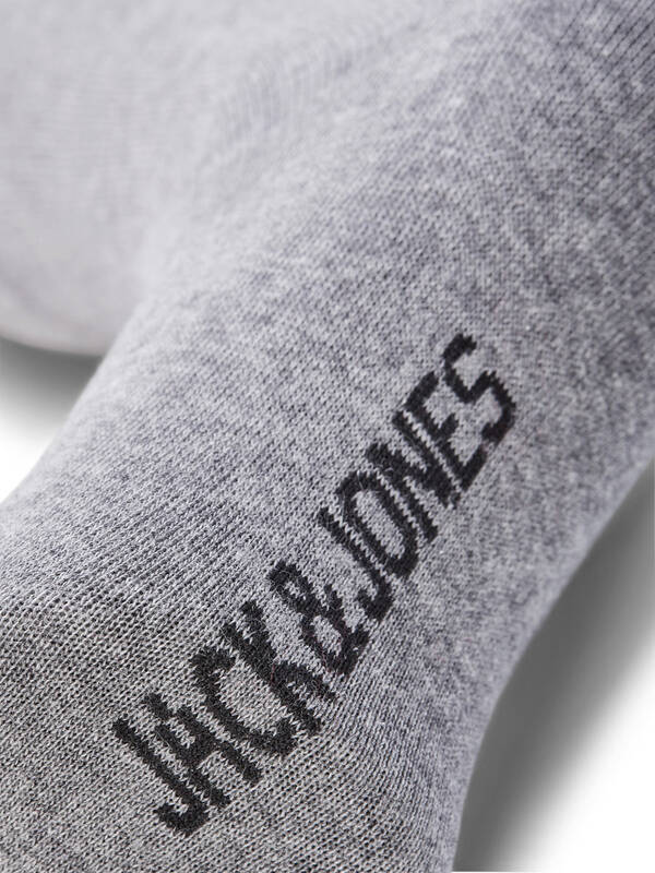 JACK & JONES 5erPack Basic Socks grey-mel.