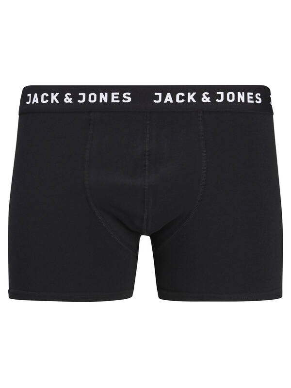 JACK & JONES 7erPack Jacbasic Trunks black