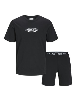 JACK & JONES Loungewear-Set schwarz
