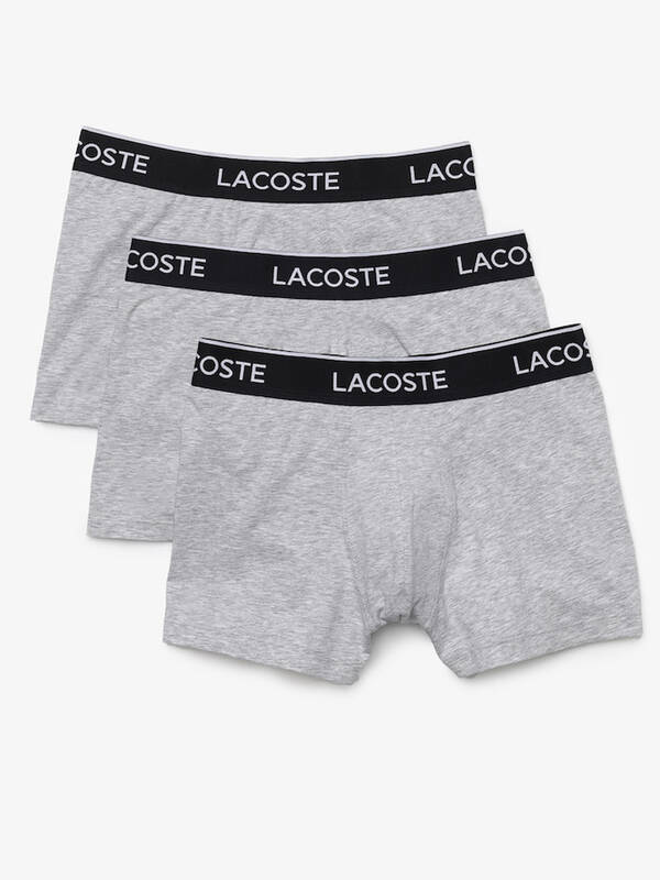 LACOSTE Casual Boxer Trunk silver/chine