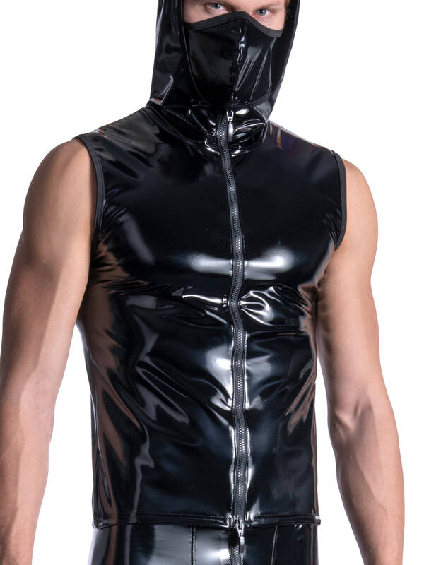 MANSTORE M2110 Zipped Vest black