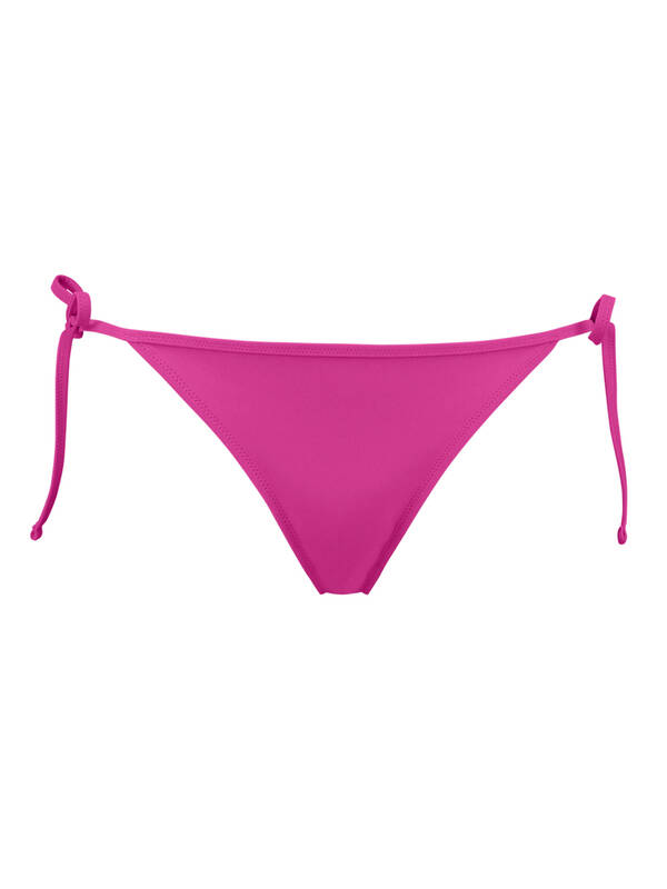 PUMA Swim Side Tie Bikini Bottom neon-pink
