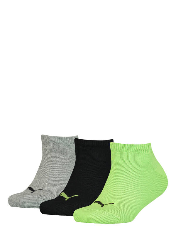 PUMA Kinder Sneaker-Socken grün-flash-combo
