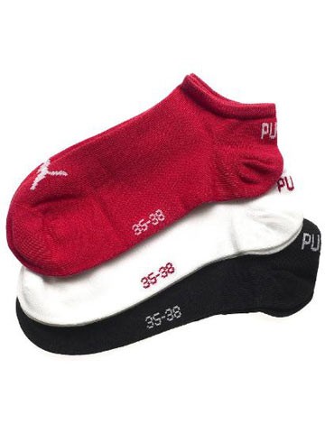 PUMA 3erPack Sneakers Socks unisex