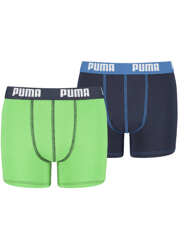 PUMA Junior Fashion Boxer grün-blau