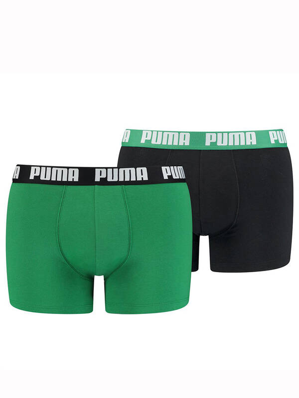 PUMA 2erPack Basic Boxer amazon-green