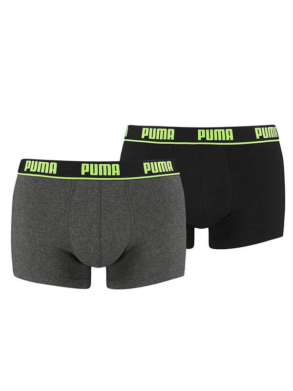 PUMA 2erPack Basic Trunk black/grey