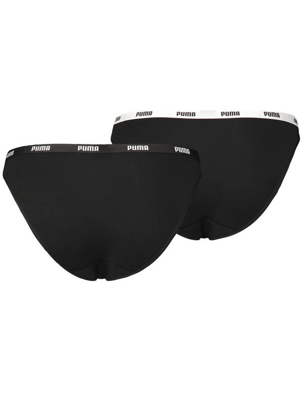 PUMA 2erPack Iconic Bikini black
