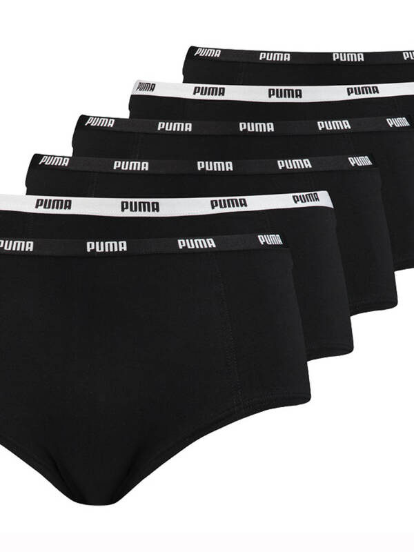 PUMA 6erPack Basic Mini Short black