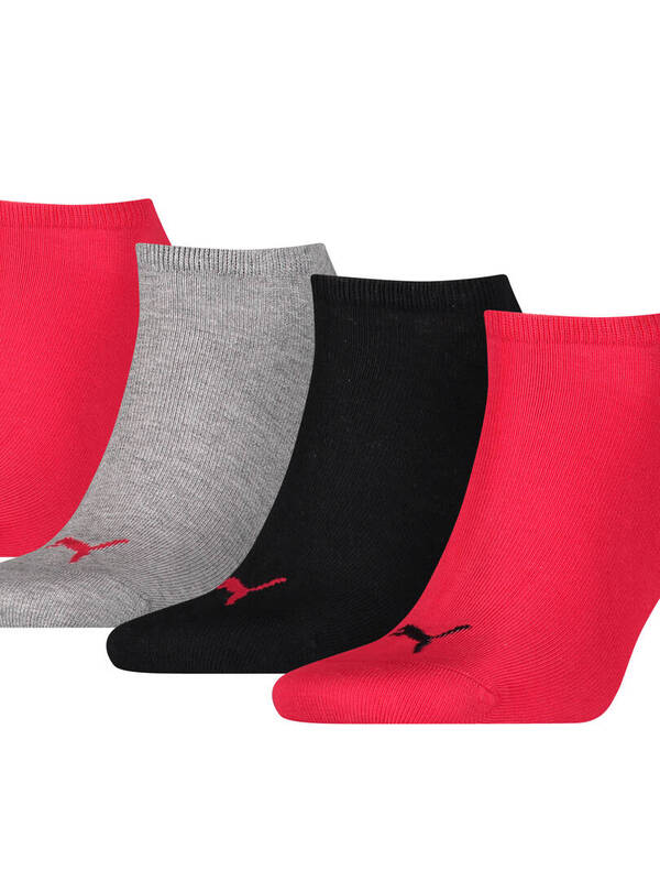 PUMA 6erPack Sneaker unisex grey/black/red combo