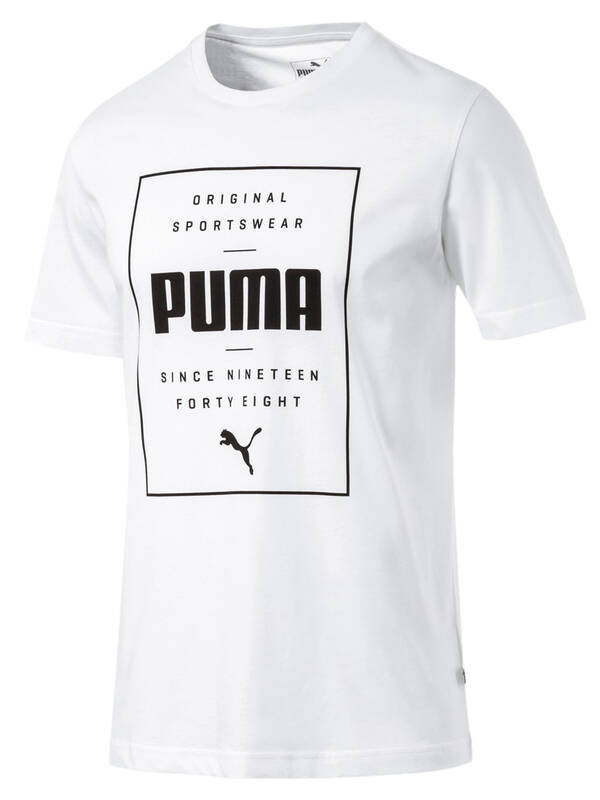 PUMA Box T-Shirt weiss