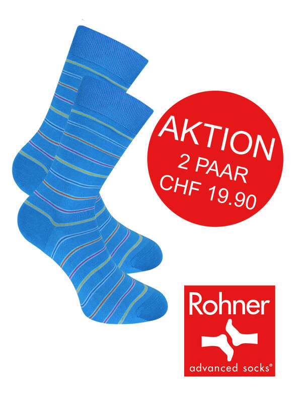 ROHNER Advanced 2erPack Socken Almeira ocean