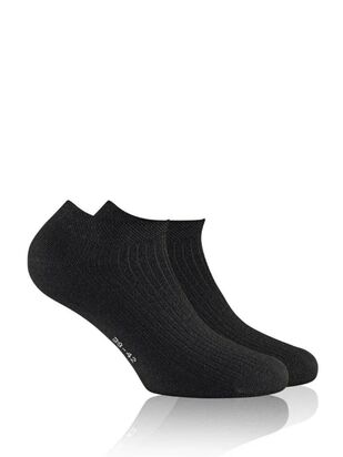 ROHNER Texcircle Sneaker Socken schwarz