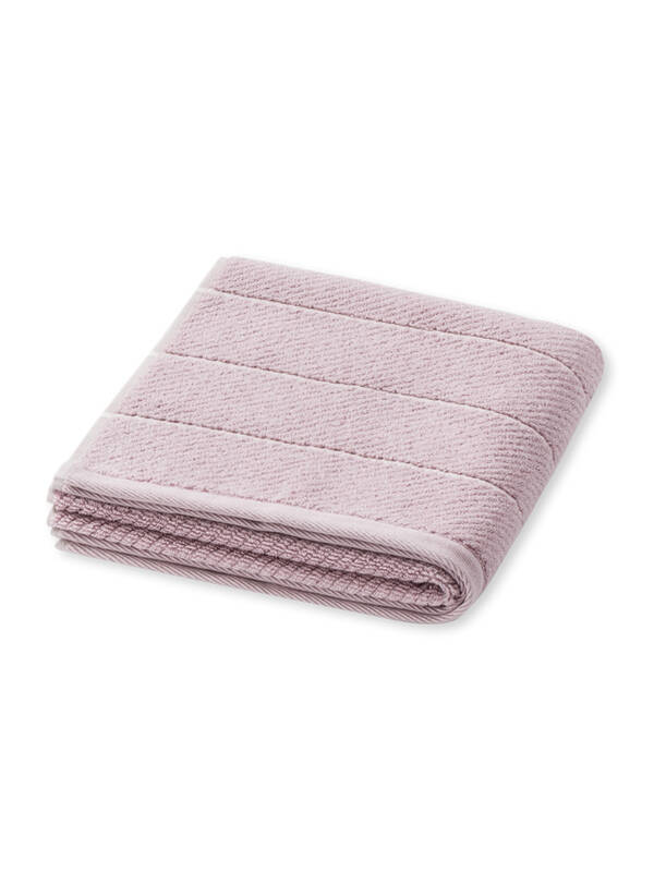 SCHIESSER Handtuch Streifen lavendel