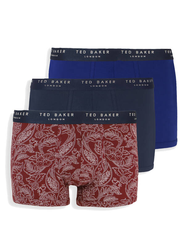 TED BAKER 3erPack Realasting Cotton Trunk