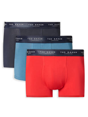 3erPack TED BAKER Realasting Cotton Trunk