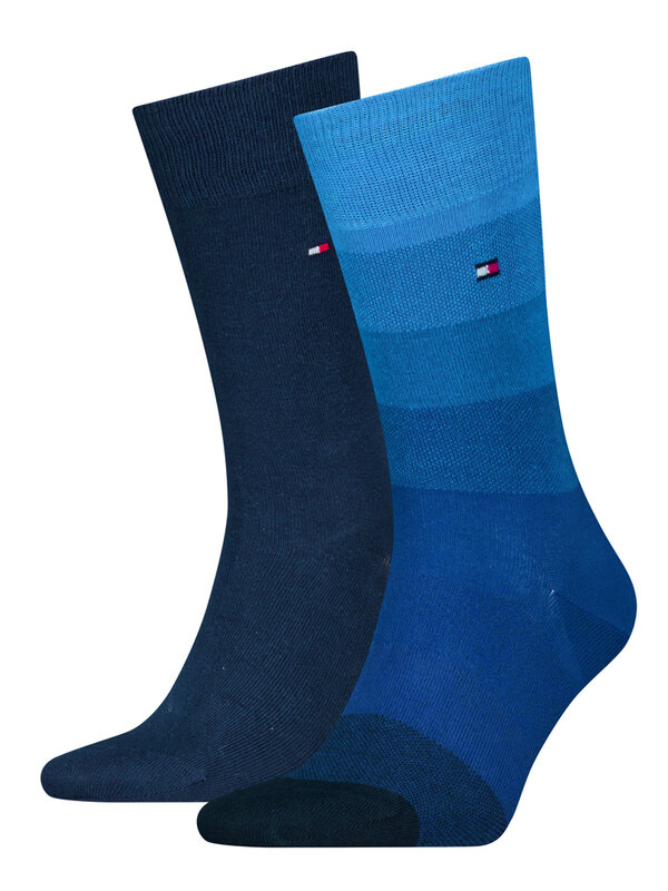TOMMY HILFIGER Gradient Birdseye Socks olympic-blau