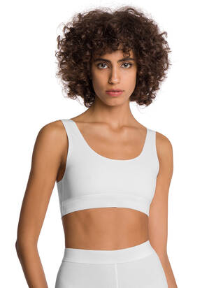 WOLFORD Beauty Cotton Crop Top